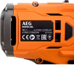 Дрель-шуруповерт ударная BSB18C3BL-502C - Фото 8