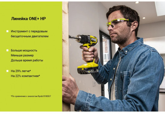 Дрель-шуруповерт One + RDD18C-220S