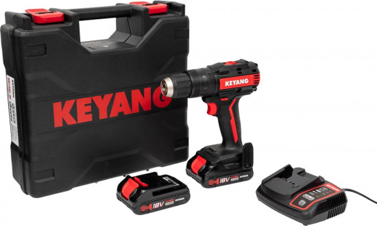 Дрель-шуруповерт ударная DM18BL-W (Set)