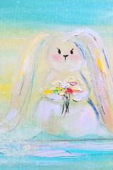 Картина в детскую комнату «Нежность в подарок» - Фото 1