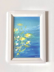 Картина маслом миниатюра «Солнечные ноты» - Фото 4