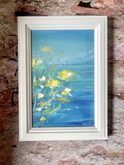 Картина маслом миниатюра «Солнечные ноты» - Фото 3