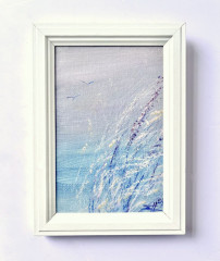 Картина-миниатюра маслом «Легкие дали» - Фото 1