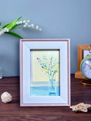 Мини-картина маслом «Прозрачность дня» - Фото 4