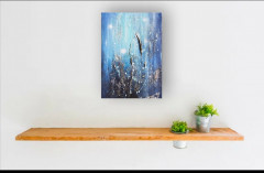 Картина фактурная авторская «Сон степи» - Фото 6