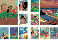 Раскраска «Hachette Coloriages mystères — Coloriages au numéro — Stitch» - Фото 3