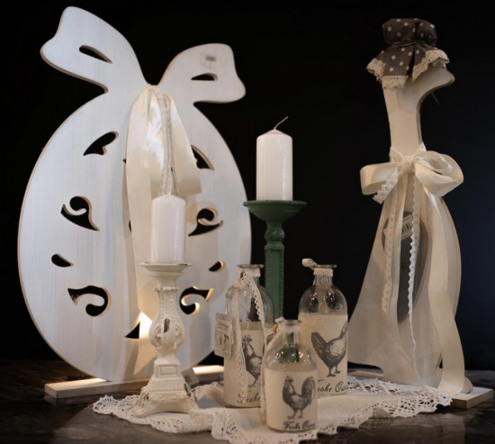 Утка деревянная