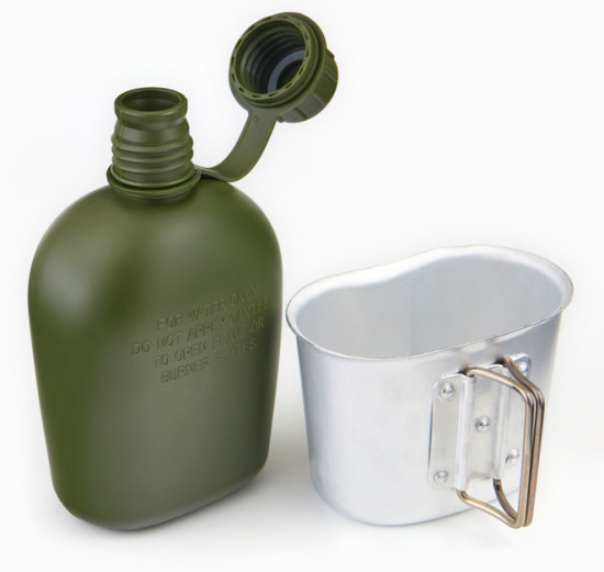 Фляжка армейская походная «Adventure»