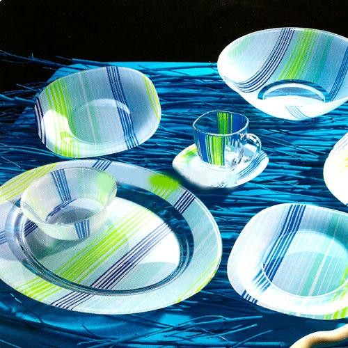 Салатник Carine Blue Stripes
