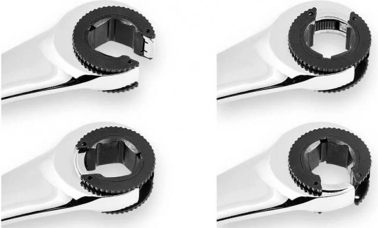 Ключ трещоточный разводной 09-257