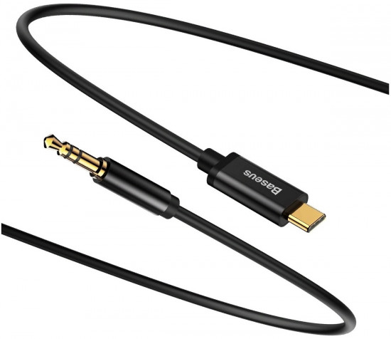 Кабель Baseus 3.5 mm jack — USB Type-C