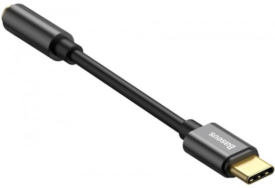 Переходник Baseus 3.5 mm jack — USB Type-C