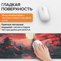 Коврик для мыши и клавиатуры «Ночная сакура» - Фото 4