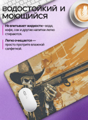 Коврик для мыши и клавиатуры «Deadshot» - Фото 3