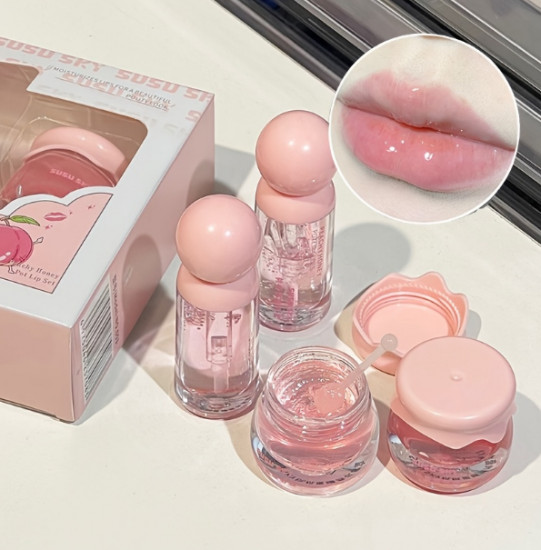 Набор для губ «Медовый персик»