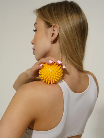 Массажный мяч с шипами для МФР и фитнеса