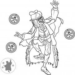 Раскраски-наклейки «Буратино. Всегда мечтай!» - Фото 2