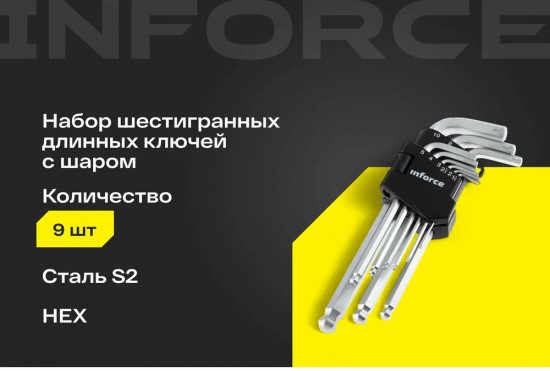 Набор ключей шестигранных 06-05-94