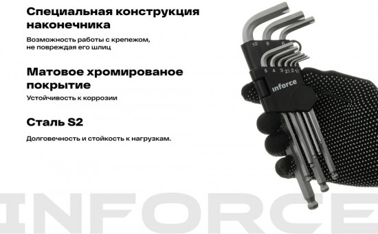 Набор ключей шестигранных 06-05-94