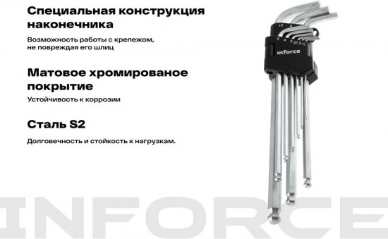 Набор ключей шестигранных 06-05-95