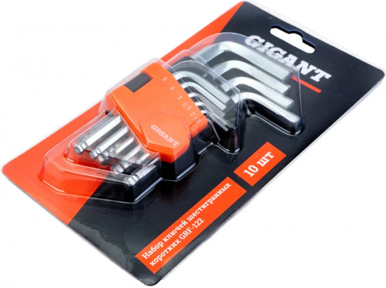 Набор ключей шестигранных grf-122