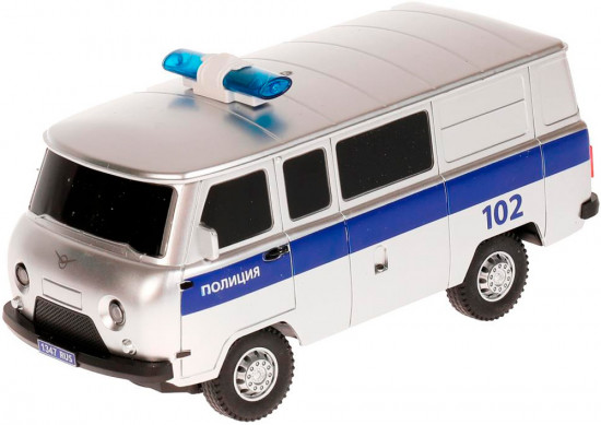 Машина на радиоуправлении «UAZ 452 Полиция»