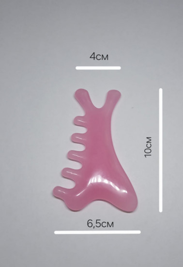 Массажный гребень гуаша