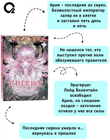 Сирена. Я вошла в семью злодея по контракту. Том 1