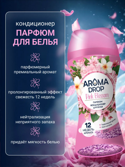 Парфюм-кондиционер для белья в гранулах «Pink Blossom. Розовое цветение»