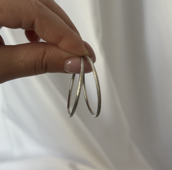 Серьги из серебра