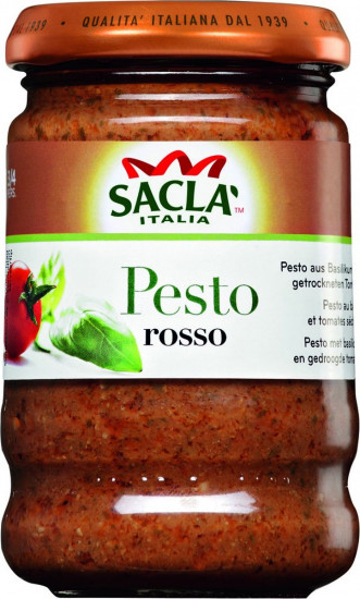 Соус Песто с томатами и базиликом «Pesto Rosso»