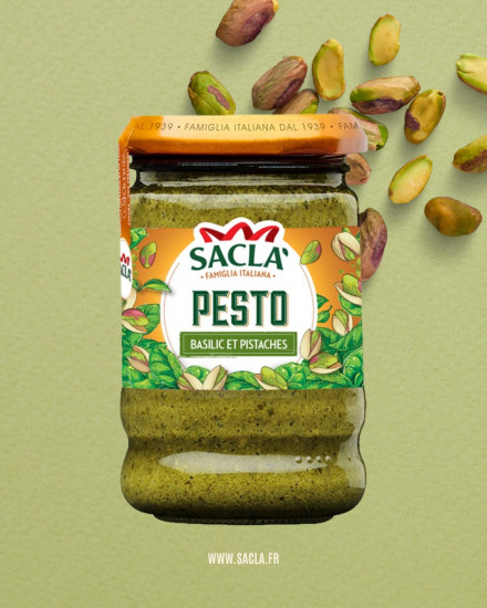 Соус Песто с базиликом и фисташками «Pesto Basilic & Pistaches»