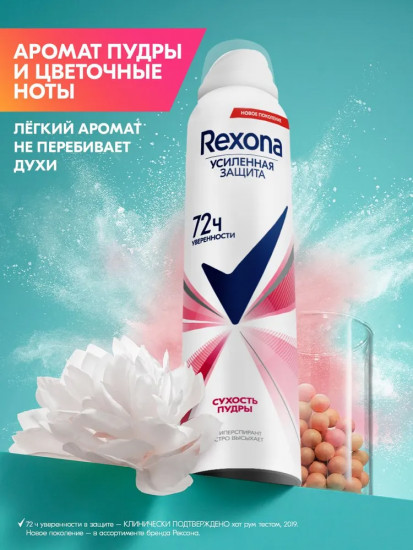 Дезодорант женский «Сухость пудры»