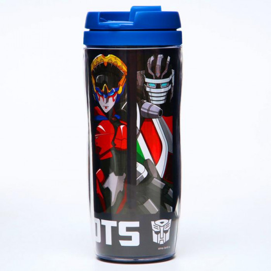 Термостакан детский со вставкой «Autobots»