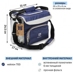 Термосумка на молнии - Фото 1