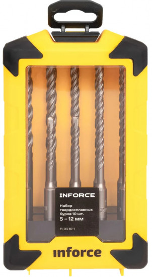 Набор буров твердосплавных