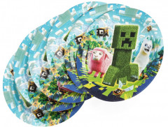 Набор тарелок бумажных «Пиксельные персонажи» - Фото 3