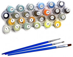 Картина по номерам «Бузин. Букет в теплых тонах» - Фото 1