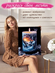 Картина по номерам «Внутренний свет» - Фото 4