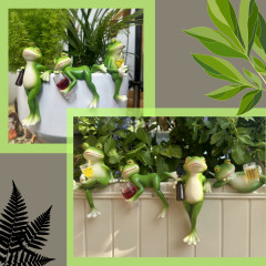 Декоративная фигурка «Лягушка с пивом» - Фото 3