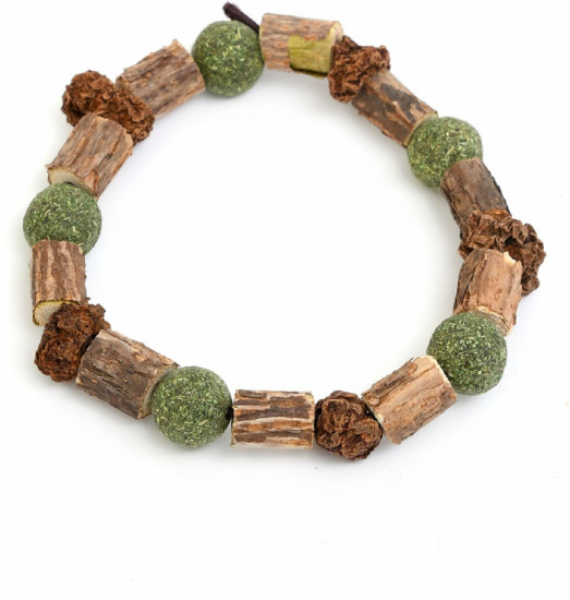 Игрушка-бусы для кошек с мататаби и шариками кошачьей мяты «Мия»