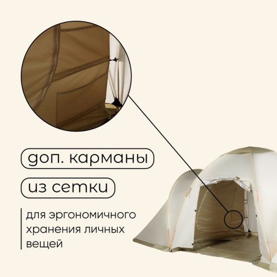 Палатка туристическая 6-местная «Enisey Cool 6»