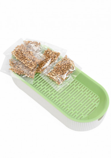 Набор для проращивания травы для кошек с семенами «Грин»