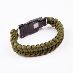 Браслет паракорд с ножом - Фото 3