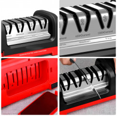 Ножеточка электрическая универсальная четырехэтапная - Фото 8