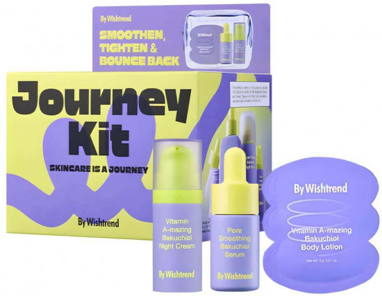 Набор «By Wishtrend Journey Kit Bakuchiol Smoothen»