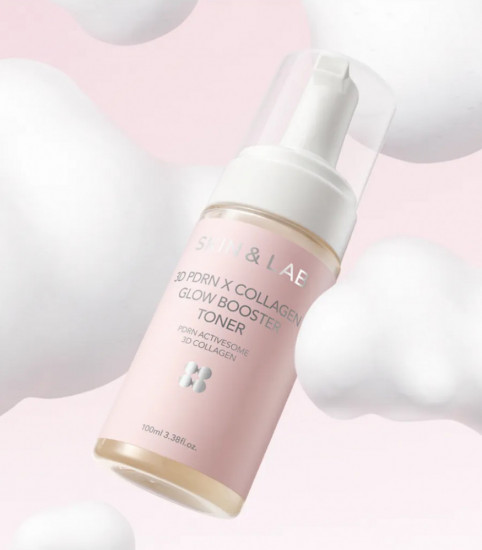 Кислородный бустер-тонер 3D PDRN x Collagen