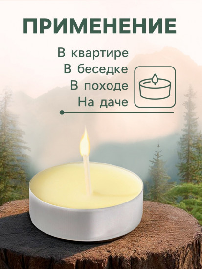 Набор свечей антимоскитных чайных