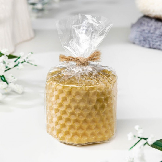 Антимоскитная свеча из вощины медовая