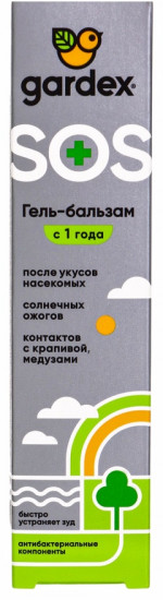 Гель-бальзам после укусов насекомых